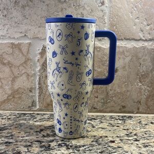 HydroJug Traveler - 40 oz - Blue Western Charm